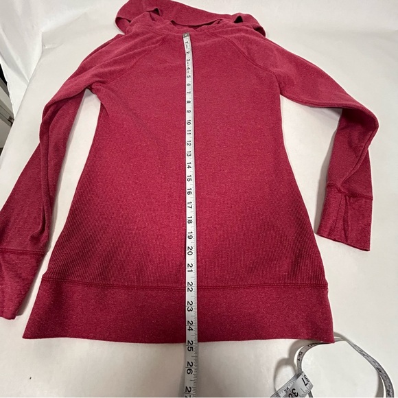 Eddie Bauer Women’s Dusty Red Berry Cowl Neck Long Sleeve Top - Picture 10 of 10